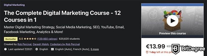 Digital Marketing Udemy: The Complete Digital Marketing Course